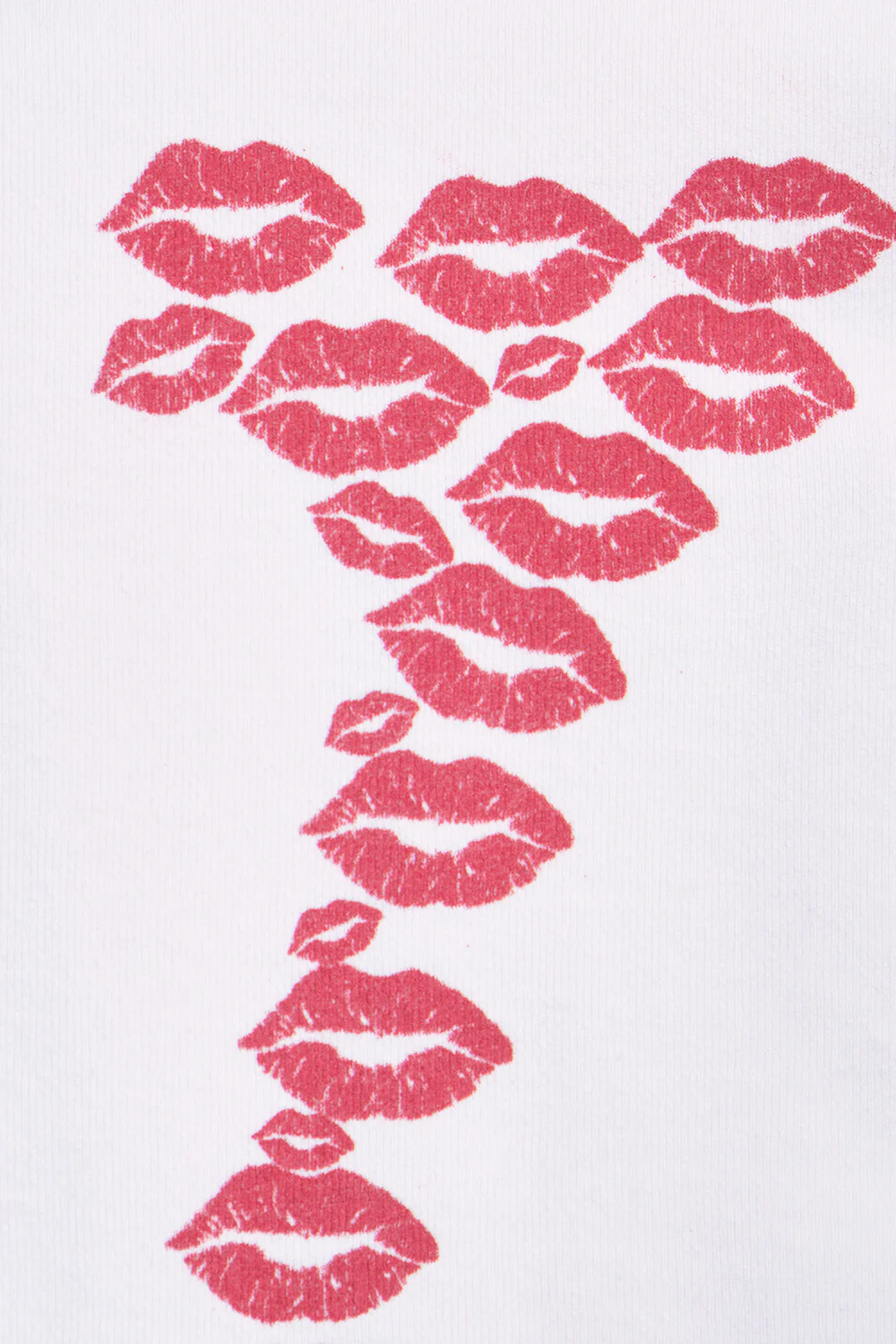RED LIPSTICK OG EMBROIDERED HOODIE (white) - Image 4