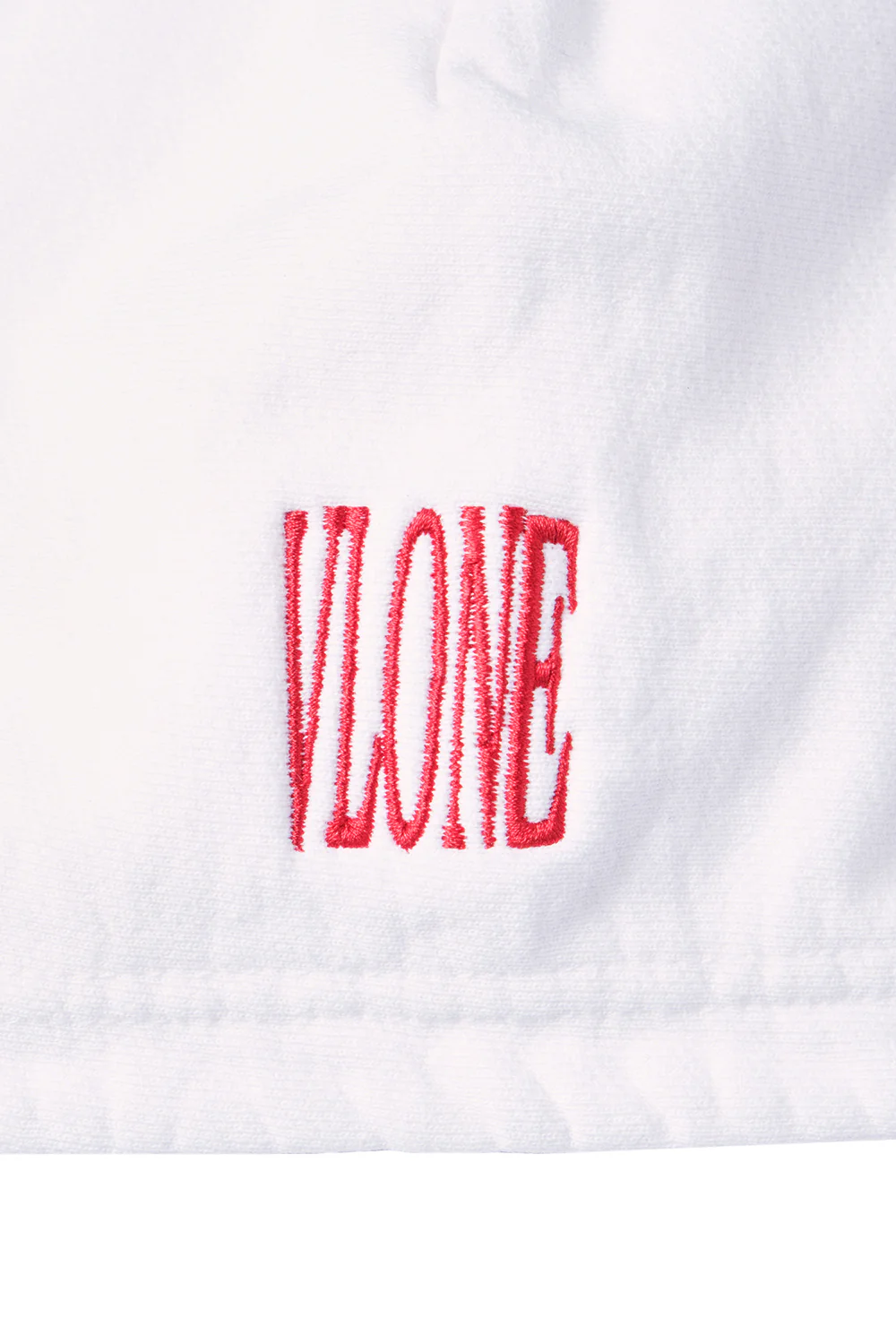 RED LIPSTICK OG EMBROIDERED HOODIE (white) - Image 5