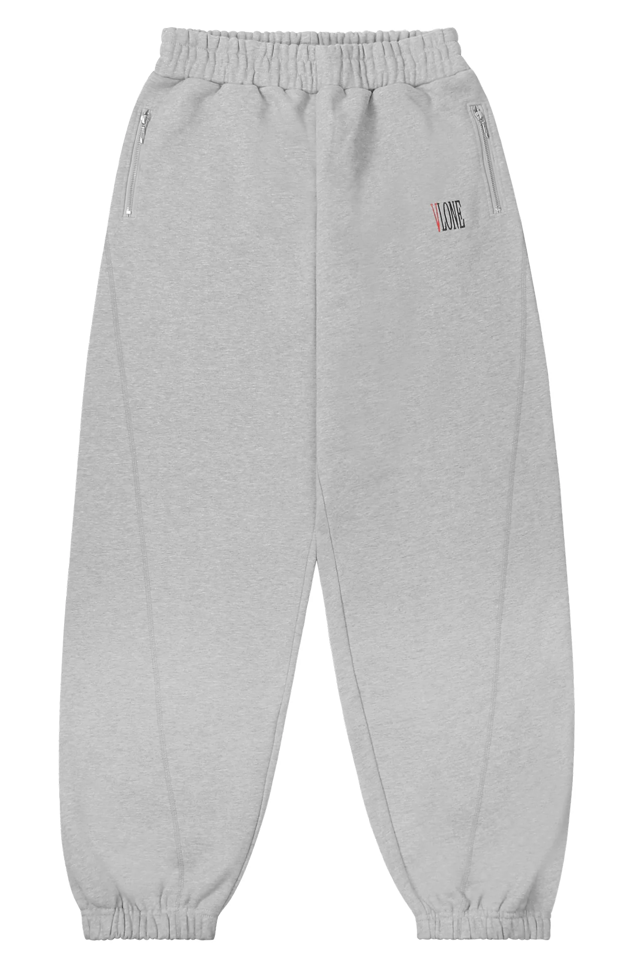 OG STAPLE EMBRODIERIED SWEATPANTS (Grey  White)